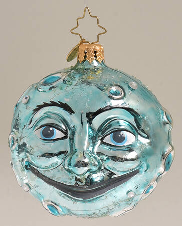 2013 Christopher Radko Ornaments Mr Moonlight - No Box