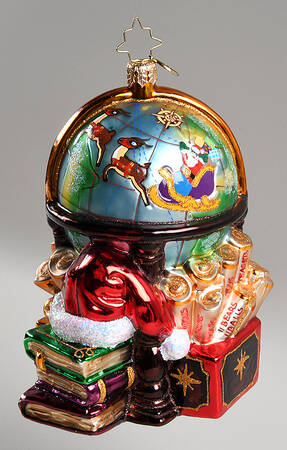2013 Christopher Radko Ornaments Charting A Course - No Box
