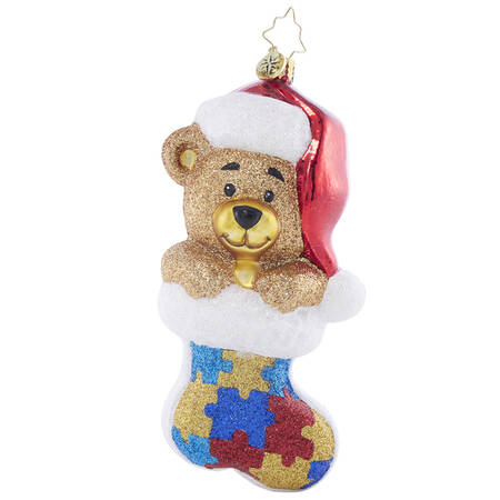 Autism Awareness 2024-Piece By Piece Teddy - No Box