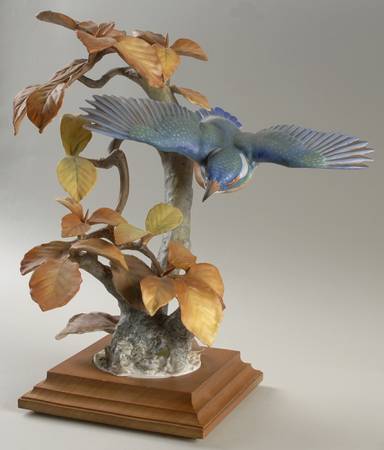 Doughty British Birds Kingfisher & Autumn Beech - Boxed