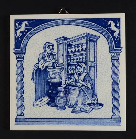 Apothecary Tiles Women Pharmacists - Boxed