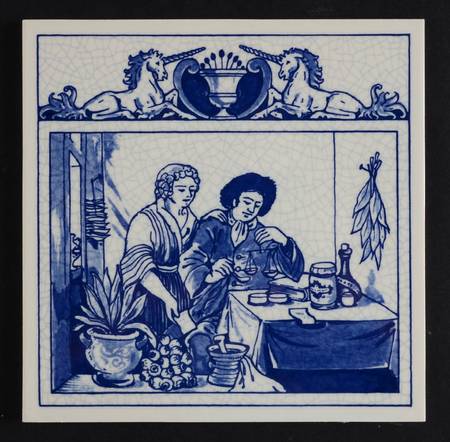 Apothecary Tiles The Herbalist - Boxed