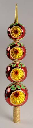 Finials-Treetoppers Four Star Finial - Boxed
