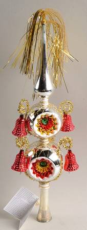 Finials-Treetoppers Tinsel Chimes Finial - Boxed