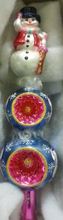 Finials-Treetoppers Snowcap Finial - Boxed