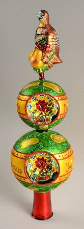 Twelve Days Finials by Christopher Radko