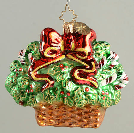 Longaberger Exclusives Holly Basket Gem - Boxed