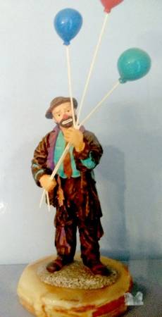 Emmett Kelly Sr Collection Emmett With Balloons - Boxed