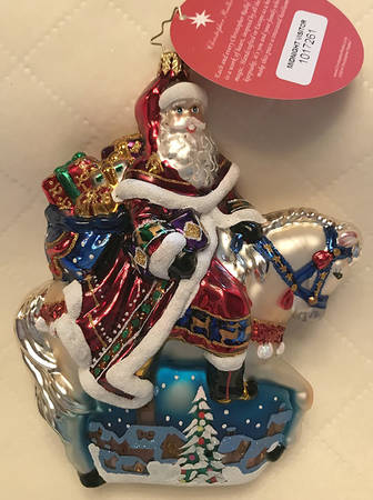 2015 Christopher Radko Ornaments Midnight Visitor - No Box