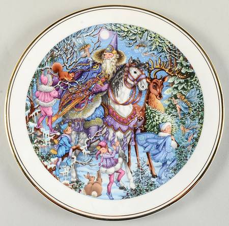Spellbinder Plates Winter Magic - No Box