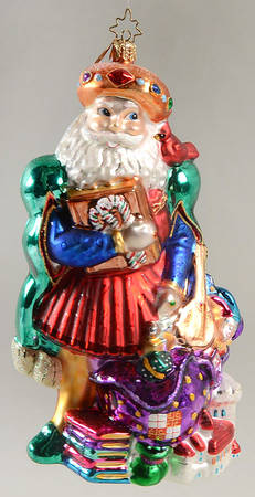 Santa Through the Centuries St Greensleeves-Italy-15th Century - No Box
