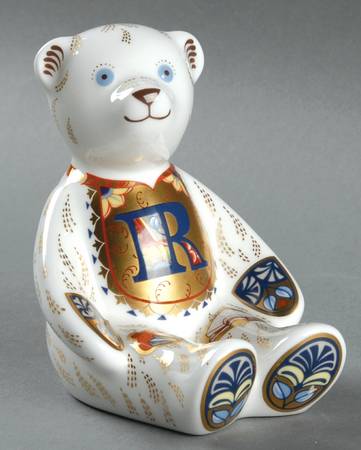 Alphabet and Number Bears by Royal Crown Derby