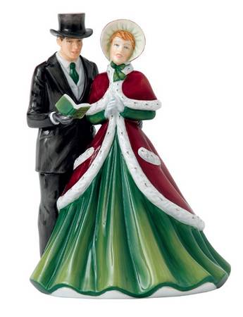 Carol Singers God Rest Ye Merry Gentlemen - With Box