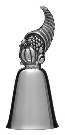 Thanksgiving Holiday Bell Cornucopia - No Box