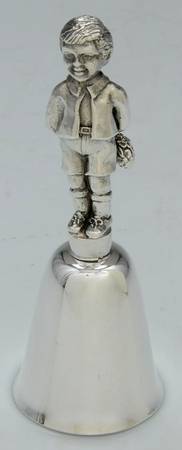 Mother's Day Bell Boy With Flowers - No Box