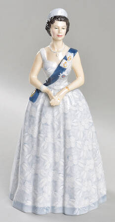 Royalty Queen Elizabeth Ii-20th Anniversary - No Box