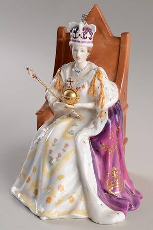 Royalty Hm Queen Elizabeth Ii Coronation - Boxed