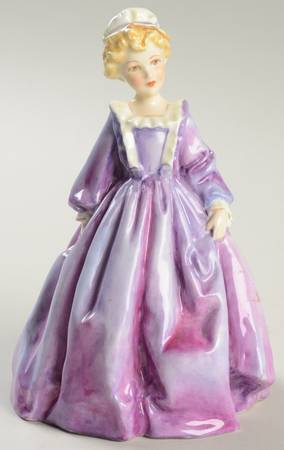 Freda Doughty Children Grandmother's Dress-Purple - No Box