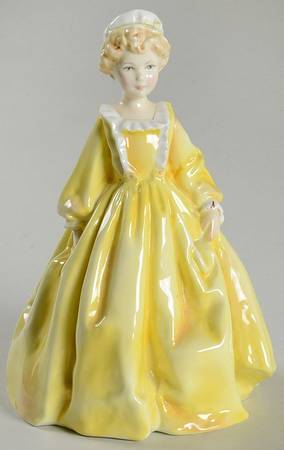 Freda Doughty Children Grandmother's Dress-Yellow - No Box