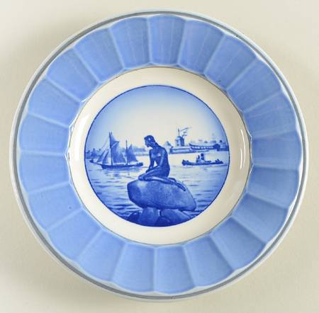 Danish Scenes - Plates Little Mermaid - No Box