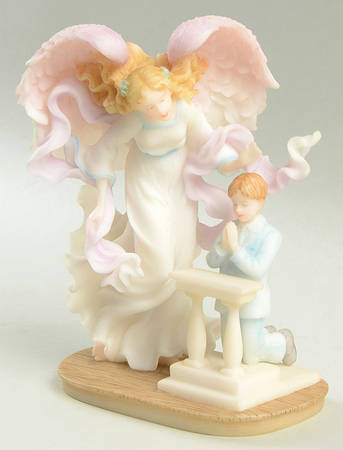 Seraphim Angels for Special Occasions May God Bless You Communion-Boy - Boxed