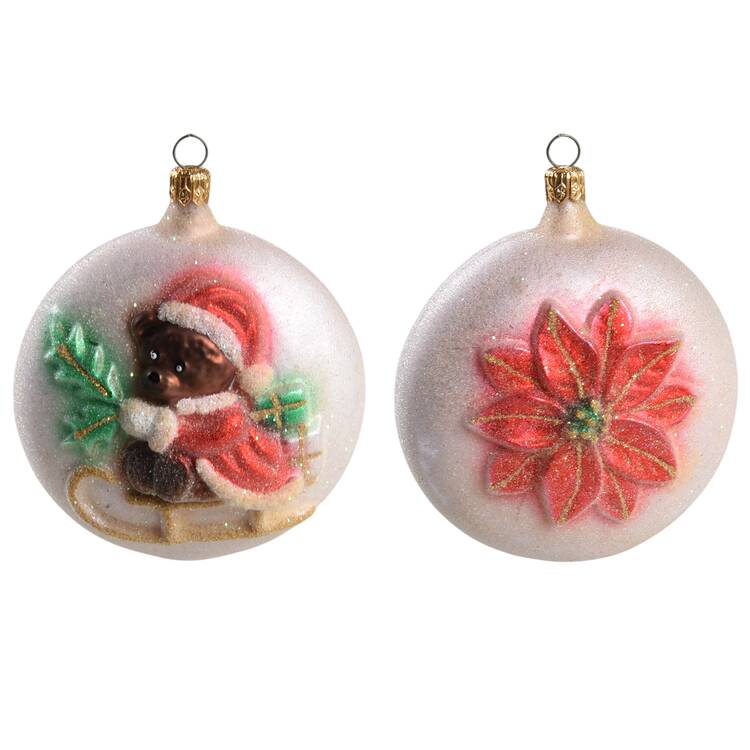 Balls Sleigh Bears-White - No Box