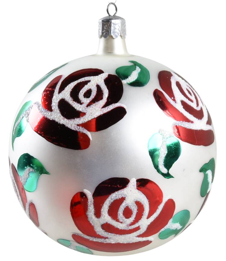 Balls Christmas Rose - No Box