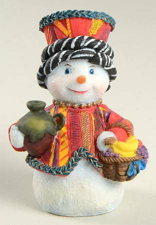 Snowman of the World African American - Boxed