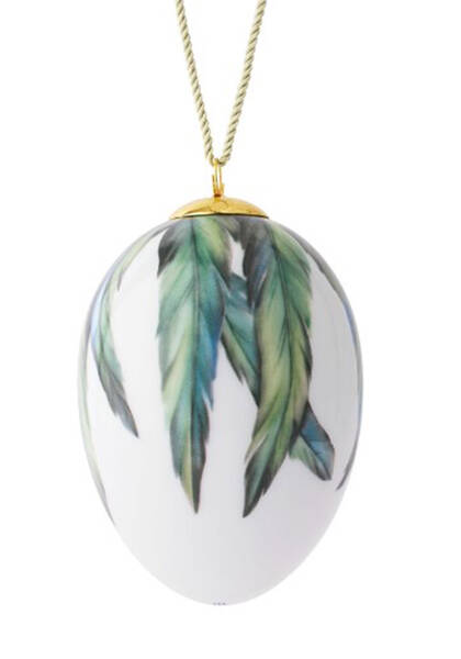 Annual Easter Eggs Magpie Feathers Large  - Boxed