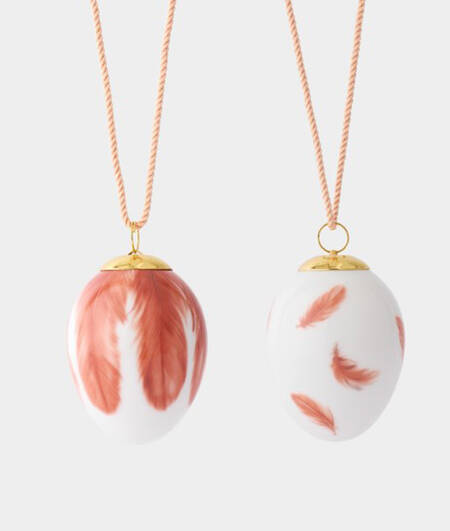 Annual Easter Eggs Redstart Feathers- Set 2 - Boxed