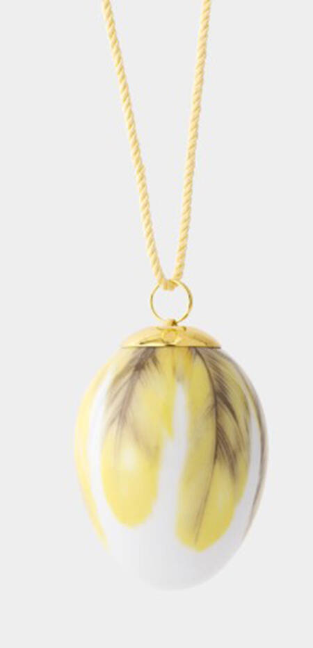 Annual Easter Eggs Oriole Feathers #1 - Boxed