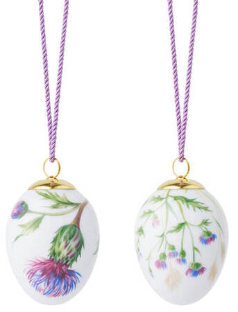 Annual Easter Eggs Thistle- Set 2 Assorted - Boxed