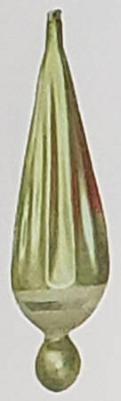 Traditional Shapes Ornament Flask-Gold - No Box