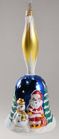 Bells Winter Chimes-Gold Handle - No Box
