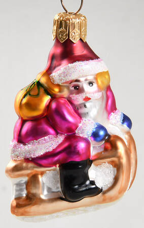 Santa with Sleigh Slip 'N' Slide Gem - No Box
