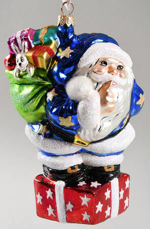 Santas Secret Santa Gem-Blue - No Box