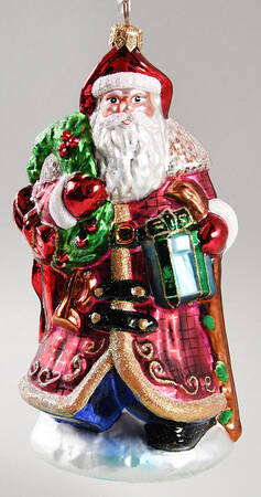 Santas Vintage Ruby Santa - No Box 420