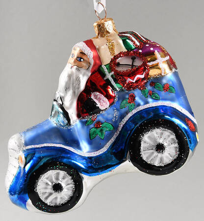 Santa's Transportation Comin' To Town-Blue - No Box