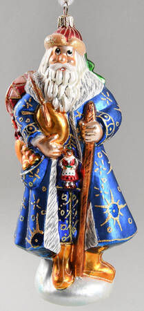 Santas Siberian Santa-Blue - No Box
