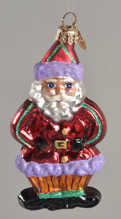 Gingerbread Ornaments Ginger Snap Santa - No Box