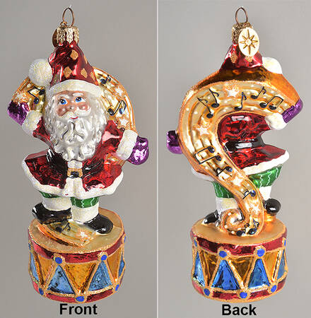 Santa with Musical Instruments High-Steppin' Hijinks - No Box