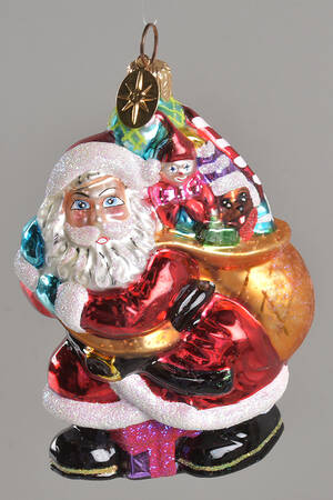 Santas Little Big Nick-Gold Bag - No Box