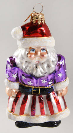 Santa-Patriotic Yankee Snicker-Doodle - No Box