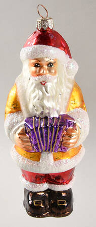 Santas Squeezebox Santa - No Box