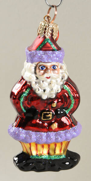 Gingerbread Ornaments Ginger Snap Santa Gem - No Box