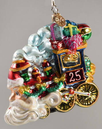 Santa's Transportation Toy Train Express-Santa - No Box