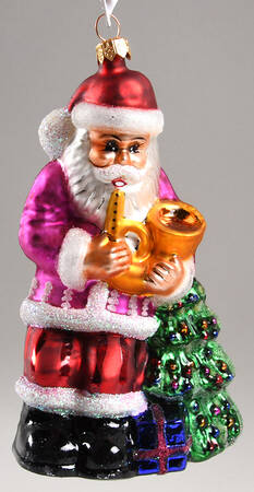 Santa with Musical Instruments Merry Tune - No Box
