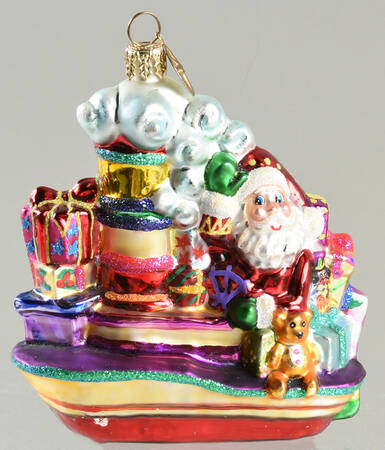 Santa's Transportation Tug Time Toys - No Box