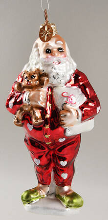 Santa's Pastimes-Recreations Sleepy Time Santa-Red - No Box
