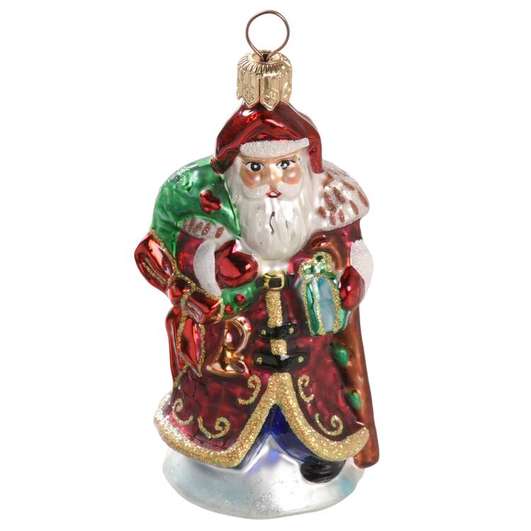 Santas Petite Vintage Ruby Santa - No Box